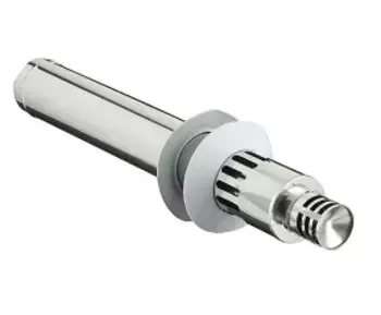 TERMINAL HORIZONTAL Diam130/200 (Livré avec 2 rosaces) - DUALIS EI TERMINAL HORIZONTAL Diam130/200 (Livré avec 2 rosaces) - DUALIS EI